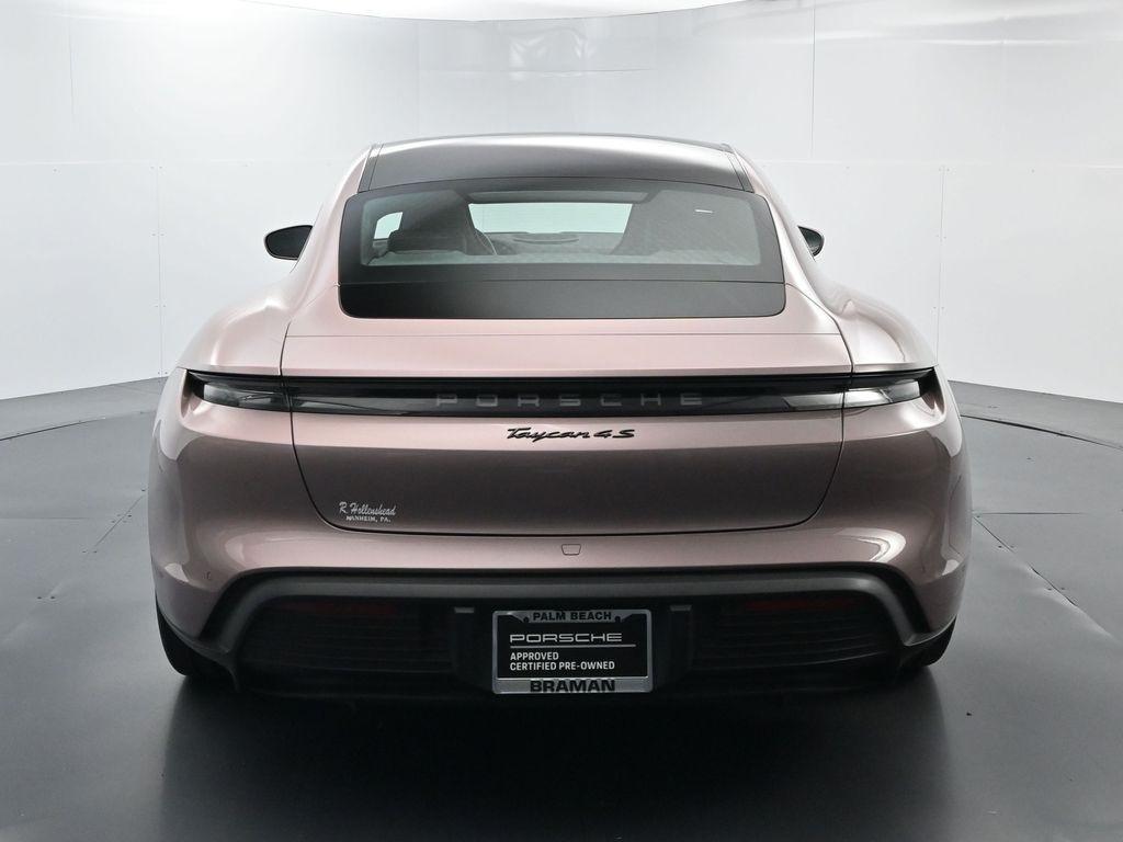 used 2022 Porsche Taycan car, priced at $89,900