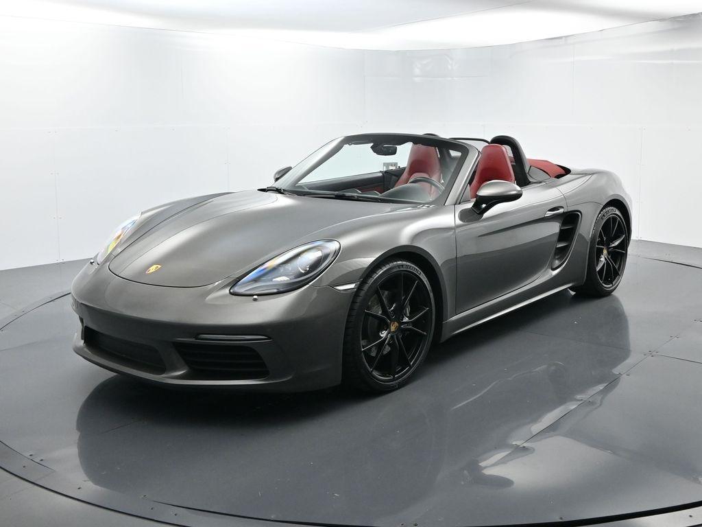 used 2021 Porsche 718 Boxster car, priced at $64,900