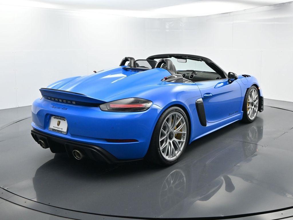 used 2025 Porsche 718 Spyder car, priced at $229,900