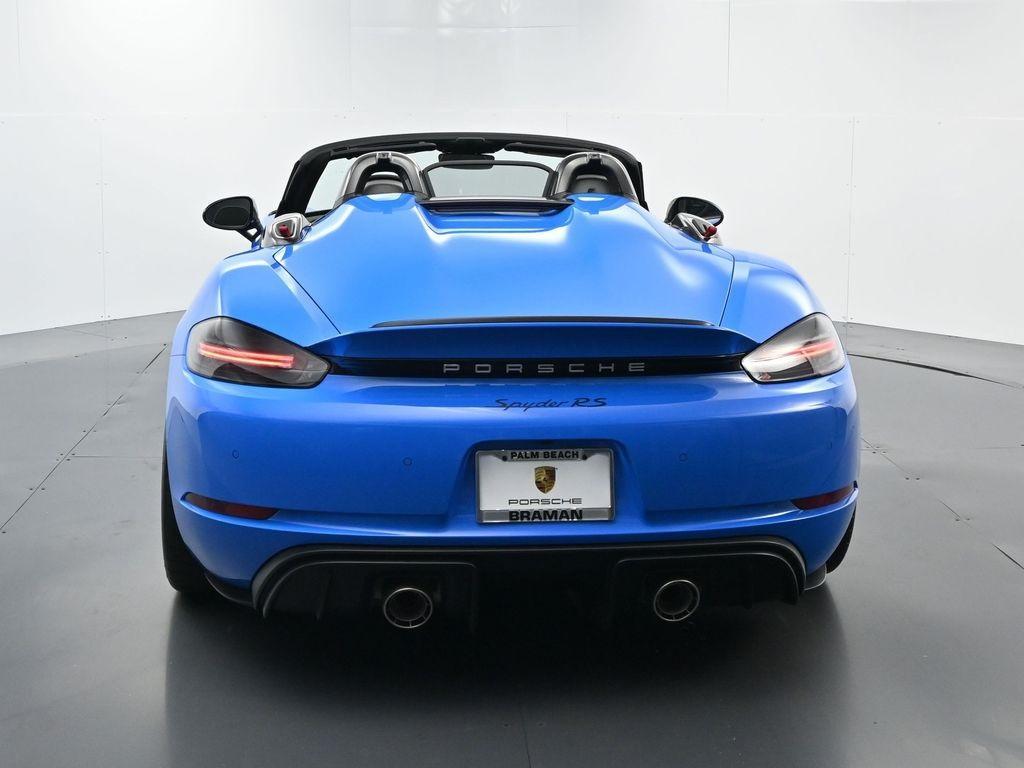 used 2025 Porsche 718 Spyder car, priced at $229,900