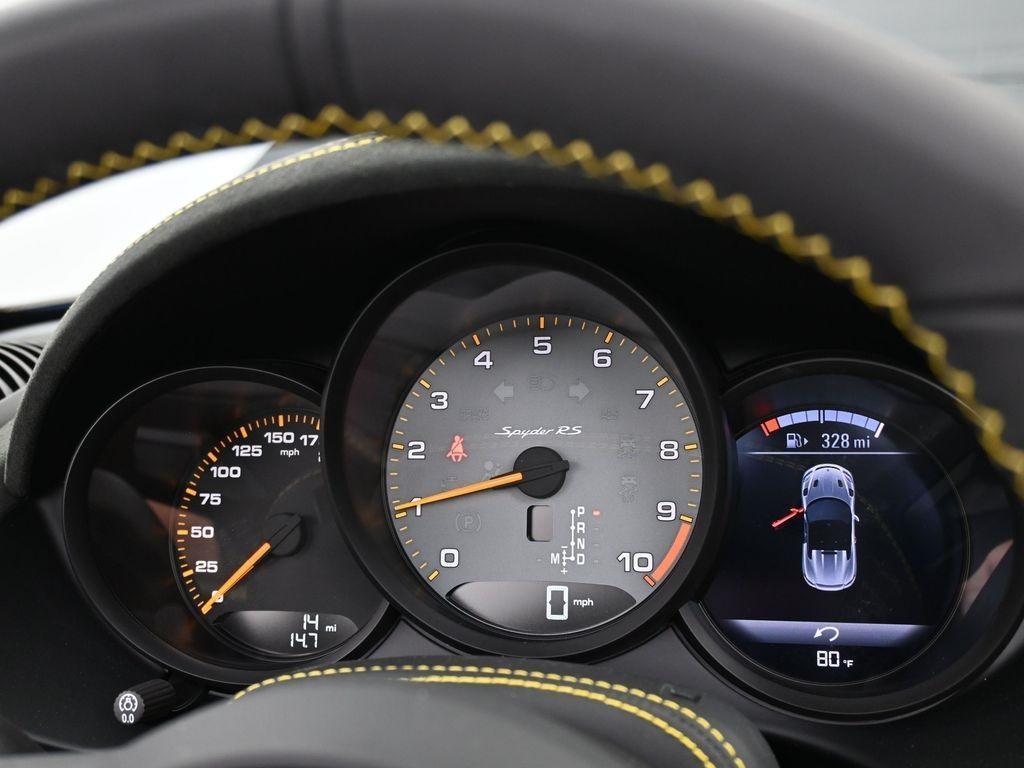 used 2025 Porsche 718 Spyder car, priced at $229,900