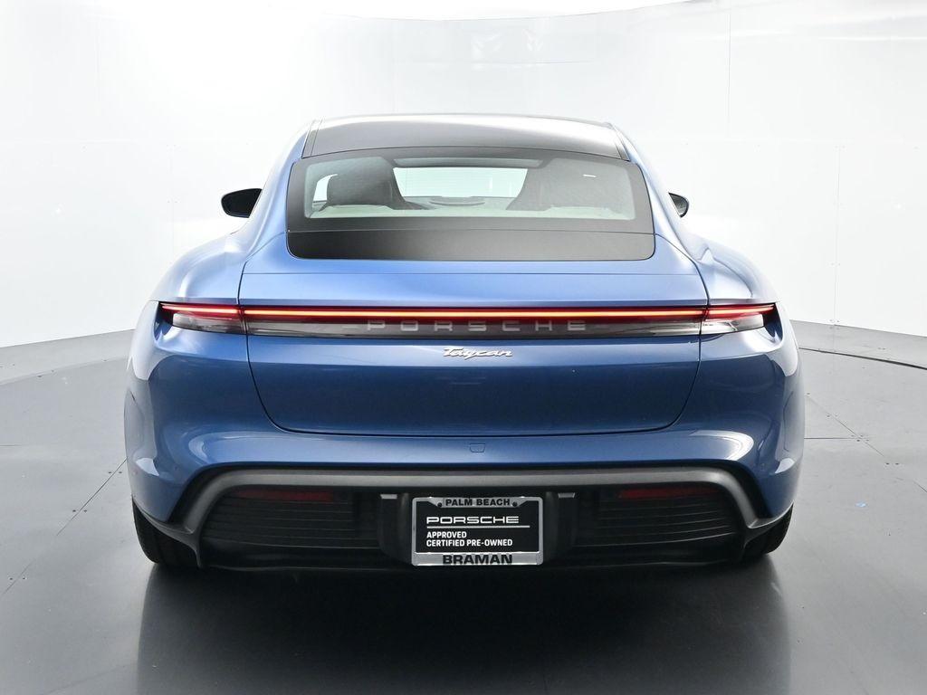 used 2024 Porsche Taycan car, priced at $85,900