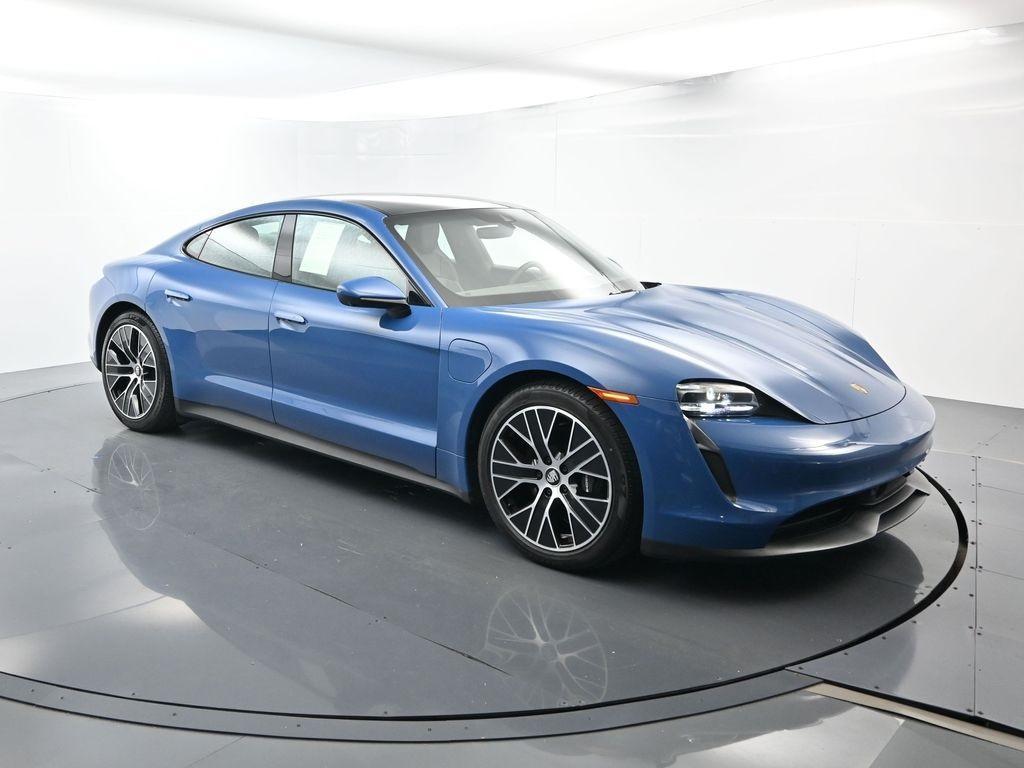 used 2024 Porsche Taycan car, priced at $85,900