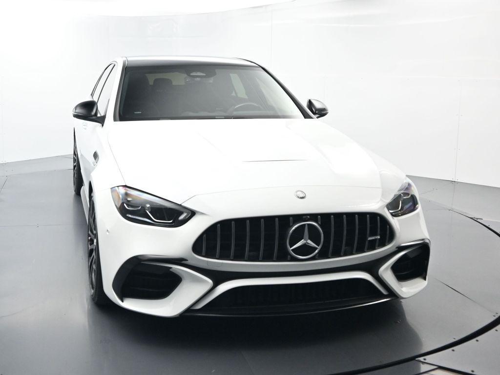 used 2025 Mercedes-Benz AMG C 63 car, priced at $73,900