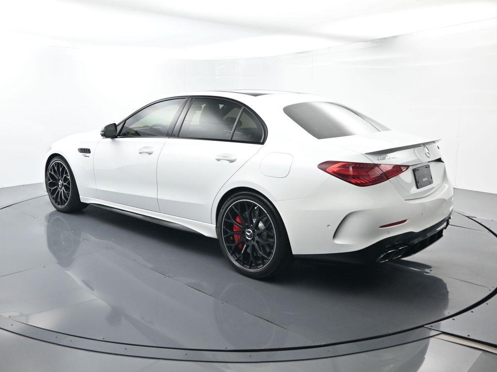 used 2025 Mercedes-Benz AMG C 63 car, priced at $73,900