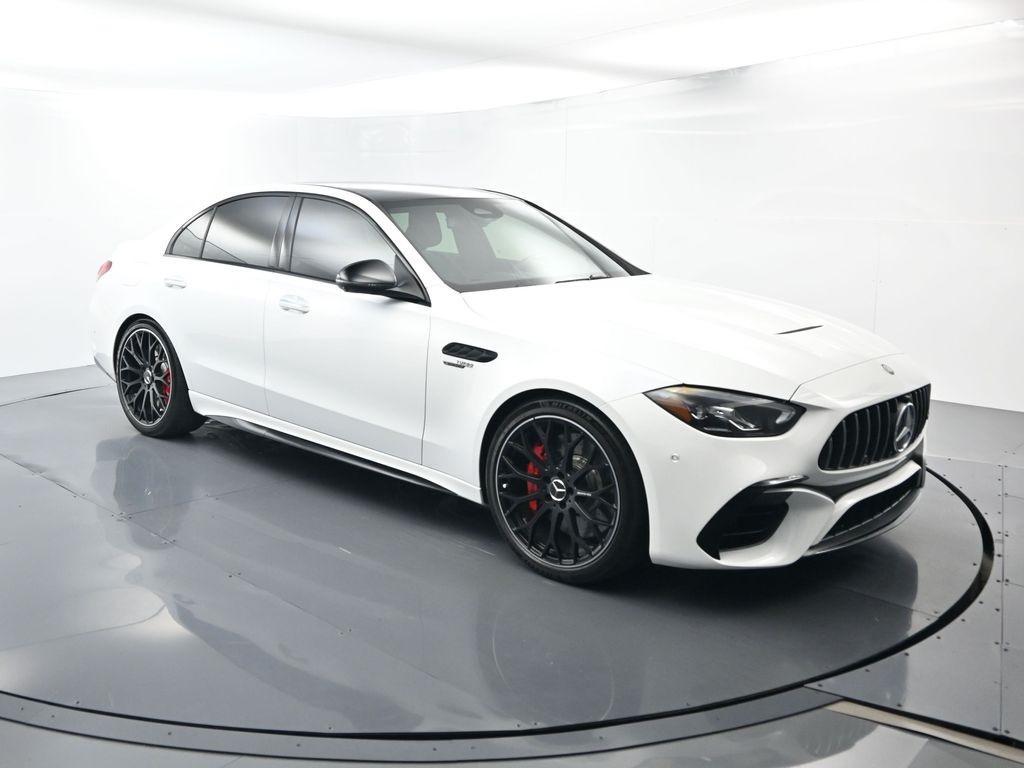 used 2025 Mercedes-Benz AMG C 63 car, priced at $73,900