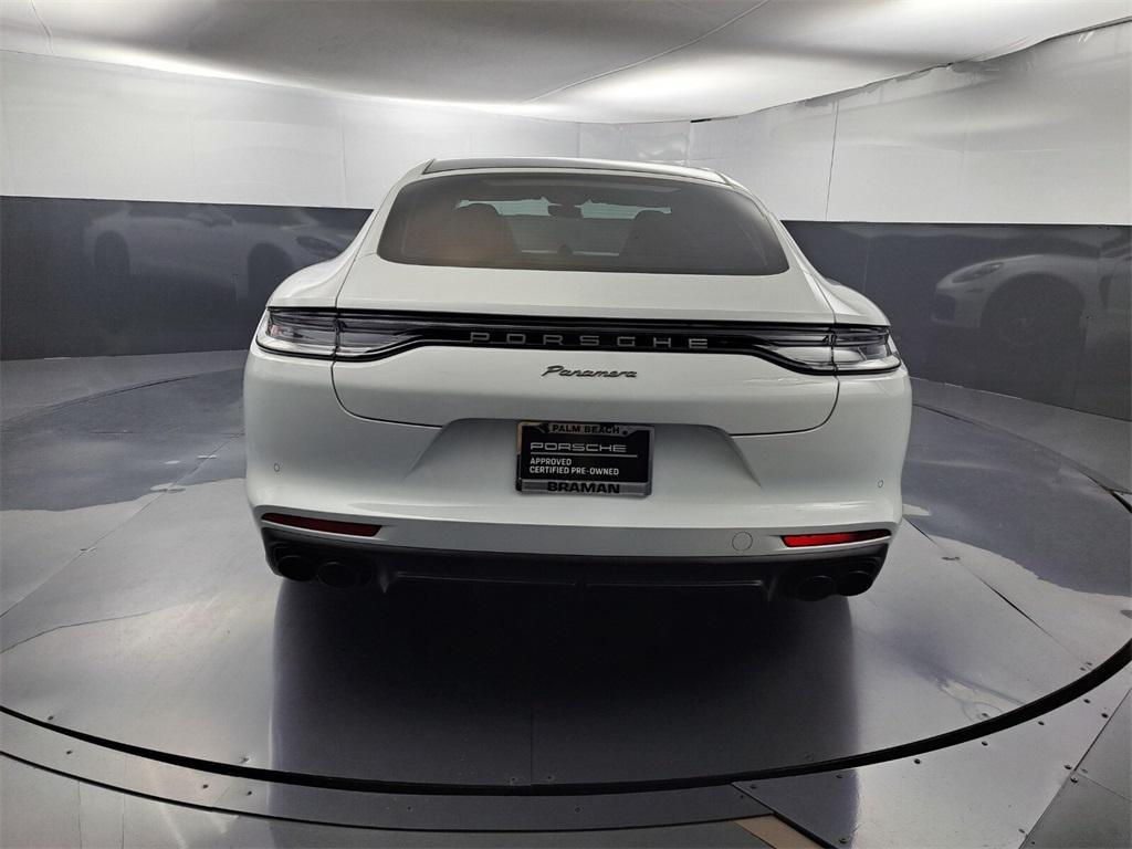 used 2022 Porsche Panamera car, priced at $83,400