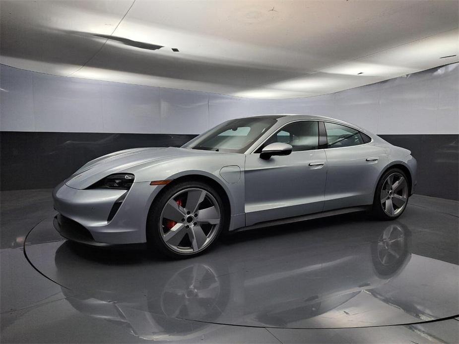 used 2021 Porsche Taycan car, priced at $70,500