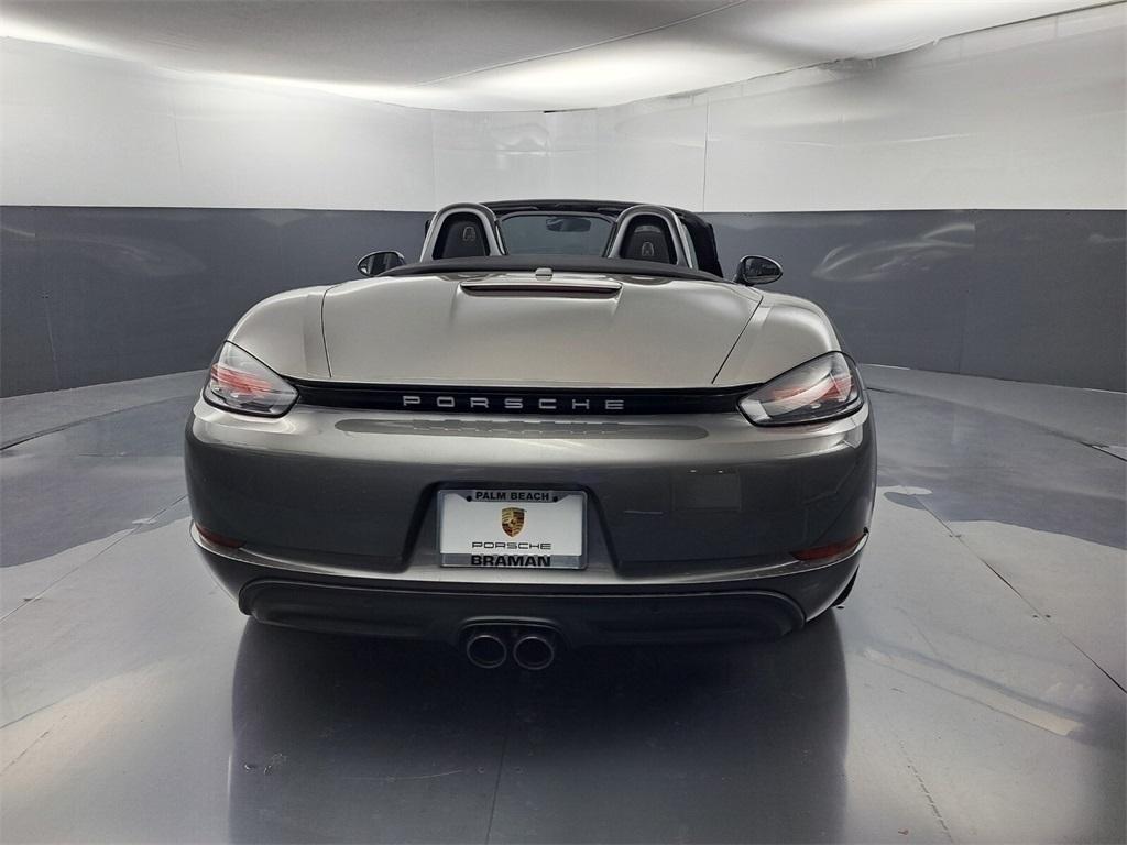 used 2025 Porsche 718 Boxster car, priced at $80,900