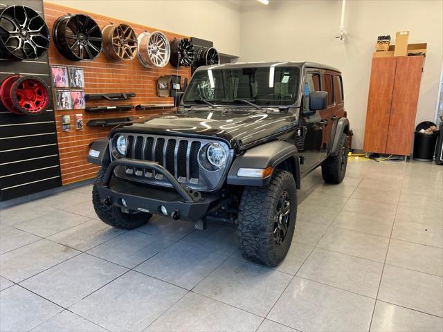 used 2019 Jeep Wrangler Unlimited car, priced at $21,697