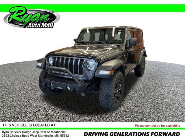 used 2019 Jeep Wrangler Unlimited car, priced at $23,297