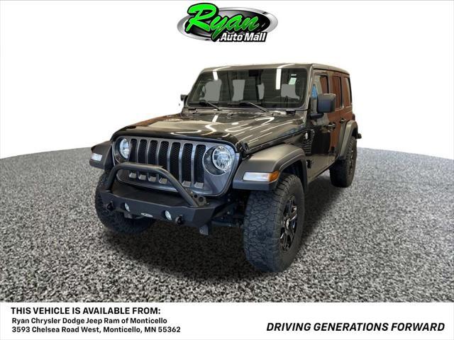 used 2019 Jeep Wrangler Unlimited car, priced at $20,996