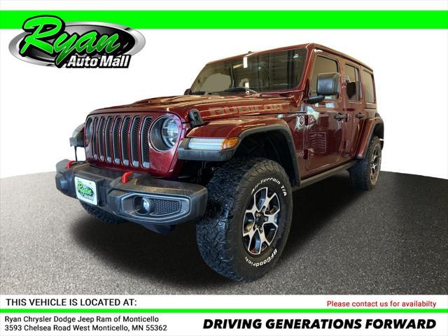 used 2021 Jeep Wrangler Unlimited car, priced at $43,167