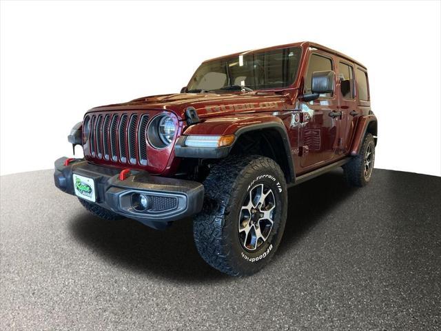 used 2021 Jeep Wrangler Unlimited car, priced at $43,597