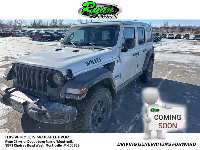 used 2021 Jeep Wrangler car, priced at $32,997