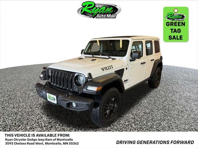 used 2021 Jeep Wrangler car, priced at $29,996