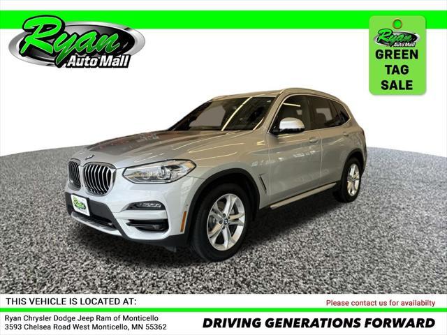 used 2021 BMW X3 car, priced at $28,596