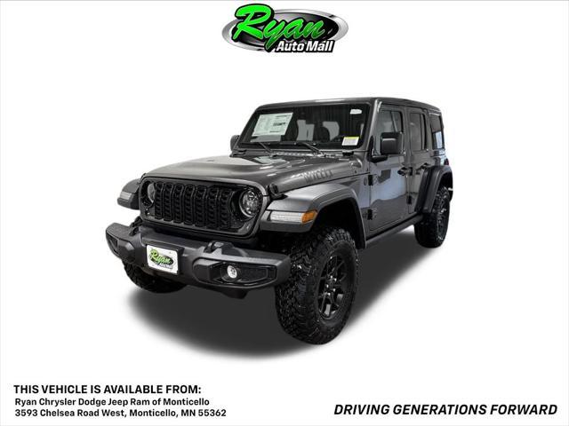 new 2025 Jeep Wrangler car, priced at $49,018