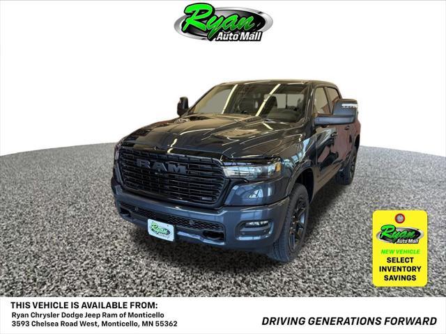 new 2025 Ram 1500 car, priced at $62,198