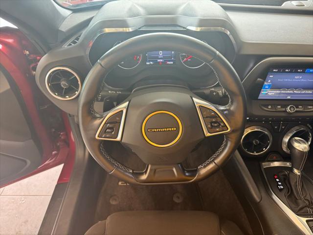 used 2021 Chevrolet Camaro car, priced at $34,493