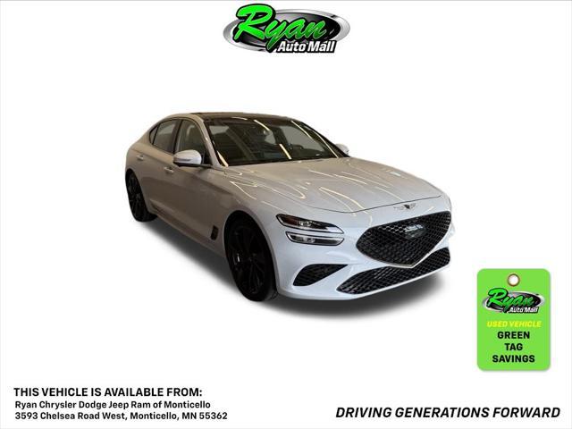 used 2022 Genesis G70 car, priced at $29,997
