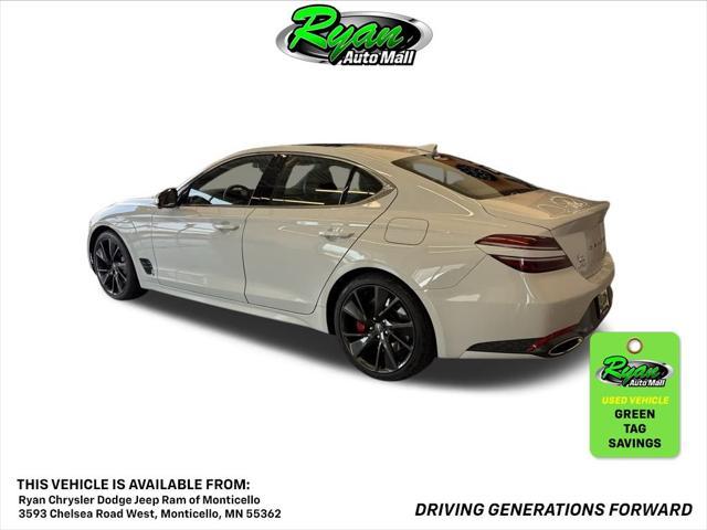 used 2022 Genesis G70 car, priced at $29,997
