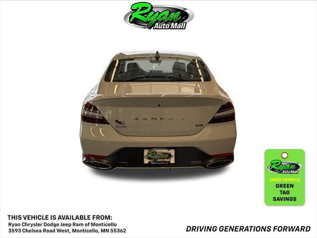 used 2022 Genesis G70 car, priced at $29,997