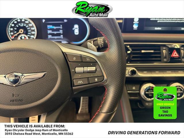 used 2022 Genesis G70 car, priced at $29,997