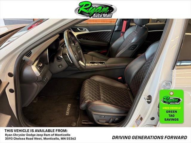 used 2022 Genesis G70 car, priced at $29,997
