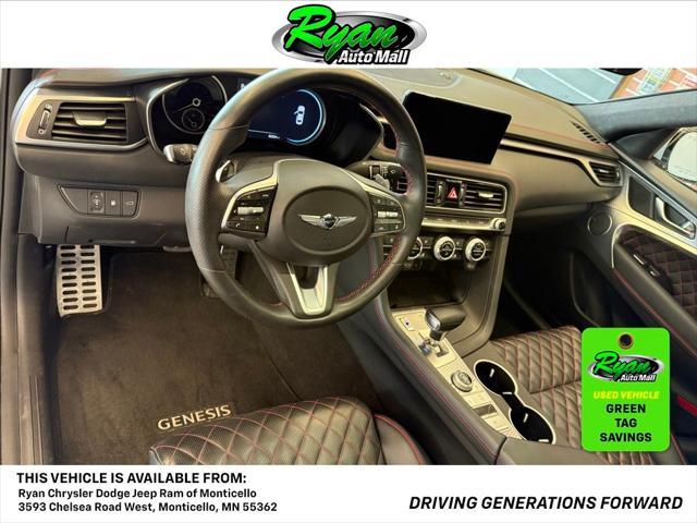 used 2022 Genesis G70 car, priced at $29,997