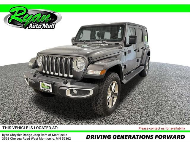 used 2020 Jeep Wrangler Unlimited car, priced at $26,397