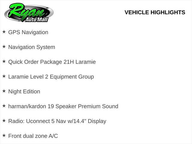 new 2025 Ram 1500 car, priced at $58,628