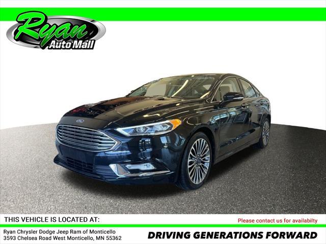 used 2017 Ford Fusion car, priced at $20,797