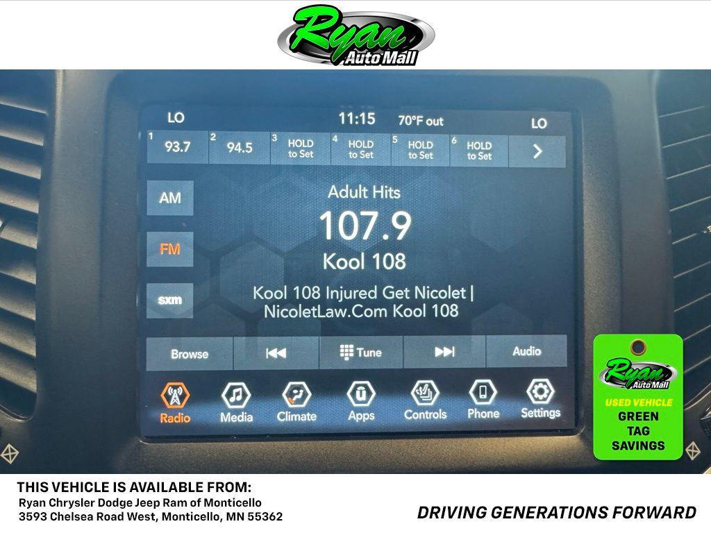 used 2022 Jeep Cherokee car, priced at $24,496