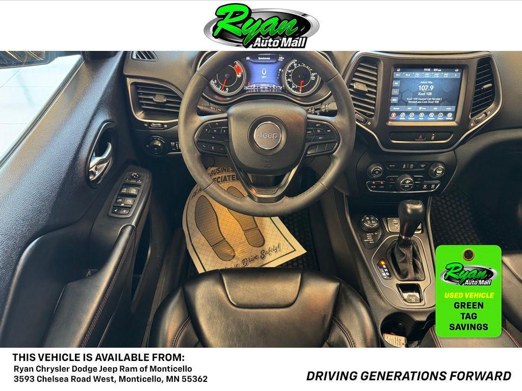 used 2022 Jeep Cherokee car, priced at $24,496