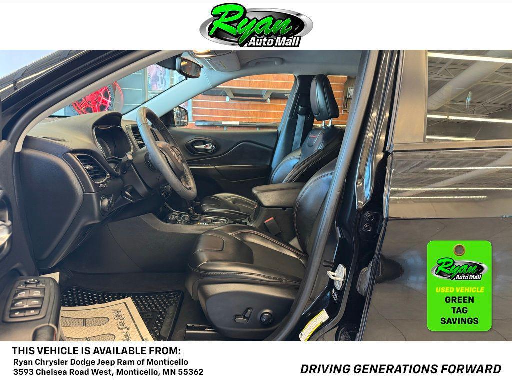 used 2022 Jeep Cherokee car, priced at $24,496