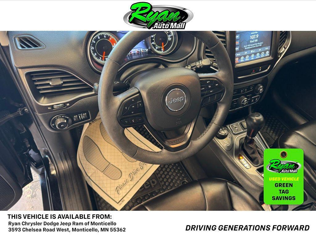 used 2022 Jeep Cherokee car, priced at $24,496
