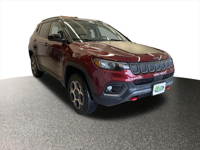 used 2022 Jeep Compass car, priced at $25,497
