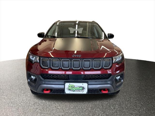 used 2022 Jeep Compass car, priced at $24,197