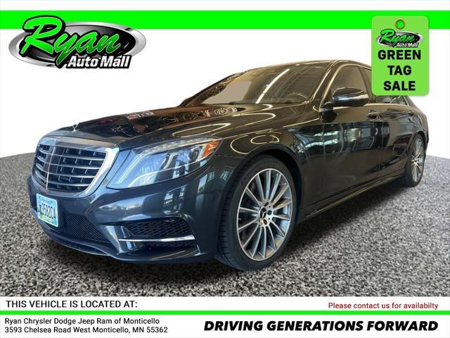 used 2015 Mercedes-Benz S-Class car, priced at $18,996