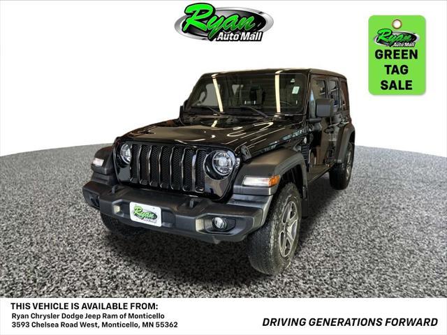 used 2020 Jeep Wrangler Unlimited car, priced at $26,996