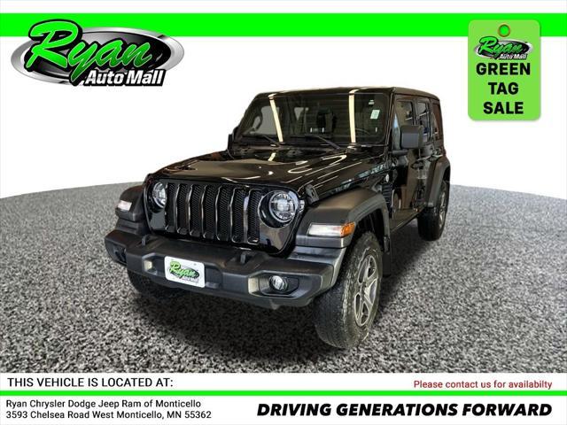 used 2020 Jeep Wrangler Unlimited car, priced at $28,597