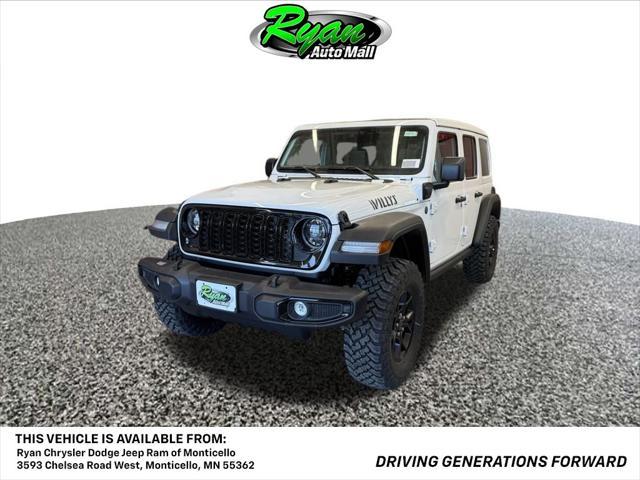 new 2025 Jeep Wrangler 4xe car, priced at $52,955