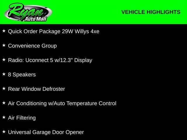 new 2025 Jeep Wrangler 4xe car, priced at $52,955