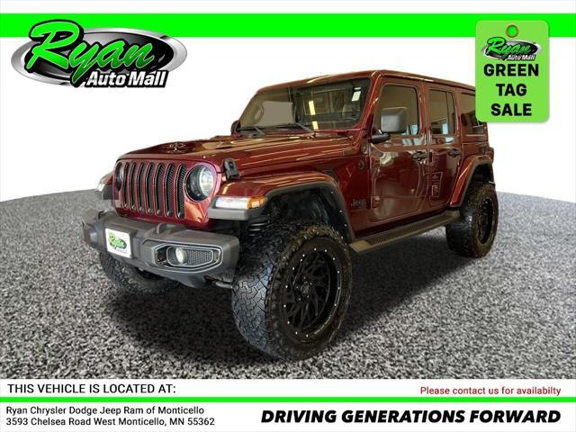 used 2021 Jeep Wrangler Unlimited car, priced at $33,496