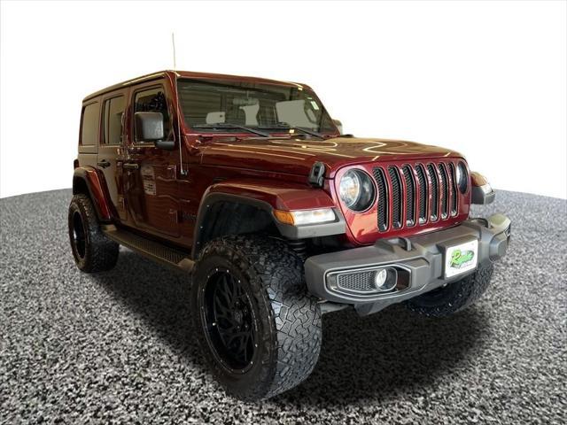 used 2021 Jeep Wrangler Unlimited car, priced at $33,496