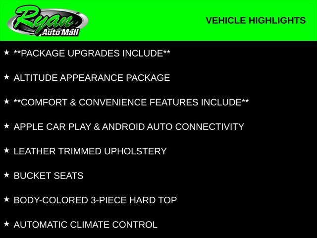 used 2021 Jeep Wrangler Unlimited car, priced at $33,496