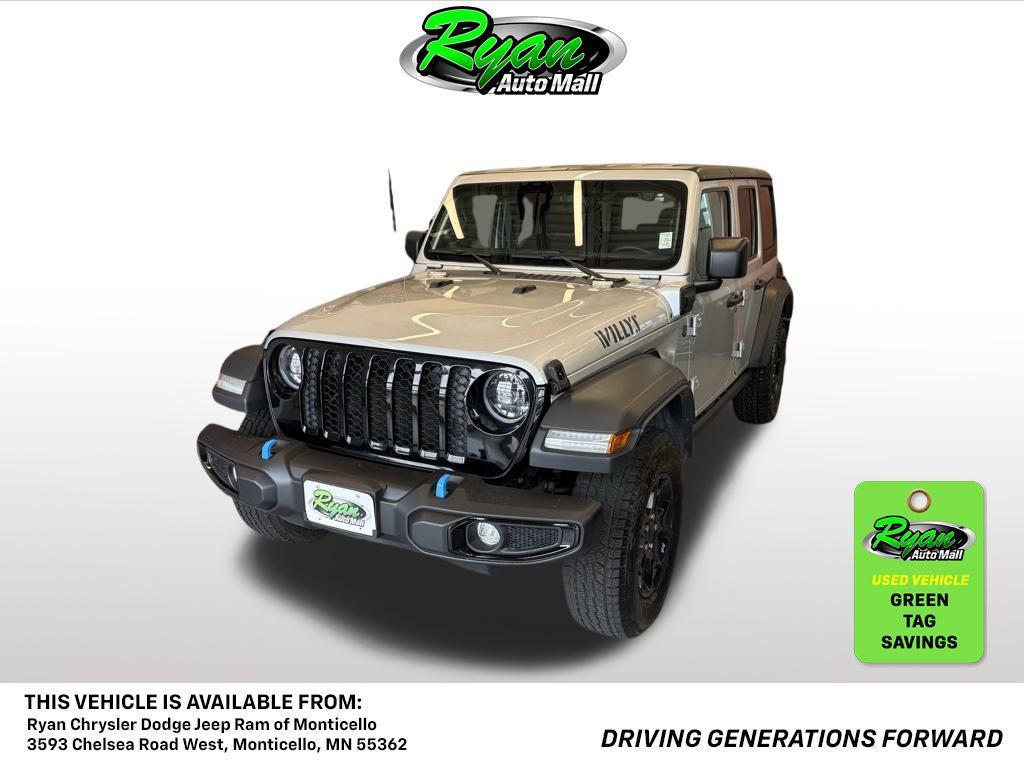 used 2023 Jeep Wrangler 4xe car, priced at $28,499
