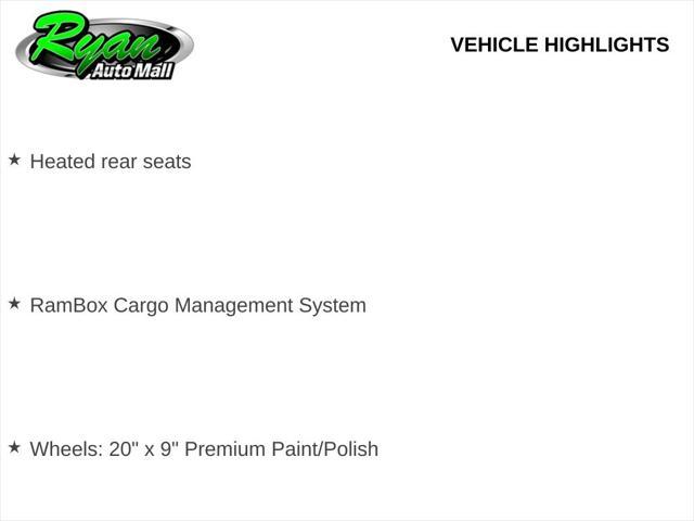 new 2025 Ram 1500 car, priced at $58,773