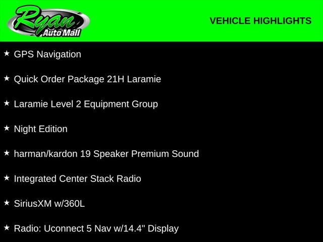 new 2025 Ram 1500 car, priced at $67,340